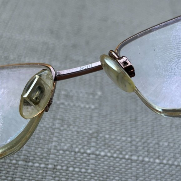 Charmant Women Eyeglasses Line Art Excellence Titan Half Rim Glasses Made Japan - Picture 10 of 12